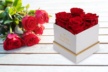 Load image into Gallery viewer, Preserved Real Roses in a Box Eternal Rose Gift Box Unique Gift Set for Her Long Lasting Roses Preserved Fresh Real Flower Rose Immortal Roses Valentine’S Day Anniversary Birthday Gift