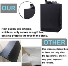 Load image into Gallery viewer, Preserved Rose Purple Real Rose in Glass Dome, Roses Never Withered Flower Gifts for Her, Valentine'S Day, Mother'S Day, Birthday, Christmas Medium