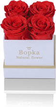 Load image into Gallery viewer, Preserved Real Roses in a Box Eternal Rose Gift Box Unique Gift Set for Her Long Lasting Roses Preserved Fresh Real Flower Rose Immortal Roses Valentine’S Day Anniversary Birthday Gift