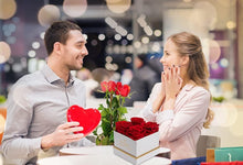 Load image into Gallery viewer, Preserved Real Roses in a Box Eternal Rose Gift Box Unique Gift Set for Her Long Lasting Roses Preserved Fresh Real Flower Rose Immortal Roses Valentine’S Day Anniversary Birthday Gift