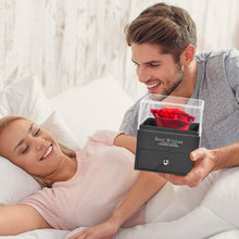 Load image into Gallery viewer, Preserved Rose with I Love You Necklace in 100 Languages, Jewelry Box Set, Romantic Real Rose, Birthdays Gifts, Immortal Roses, Valentines Day Gift, Mother'S Day, Fresh Roses. (Beige)